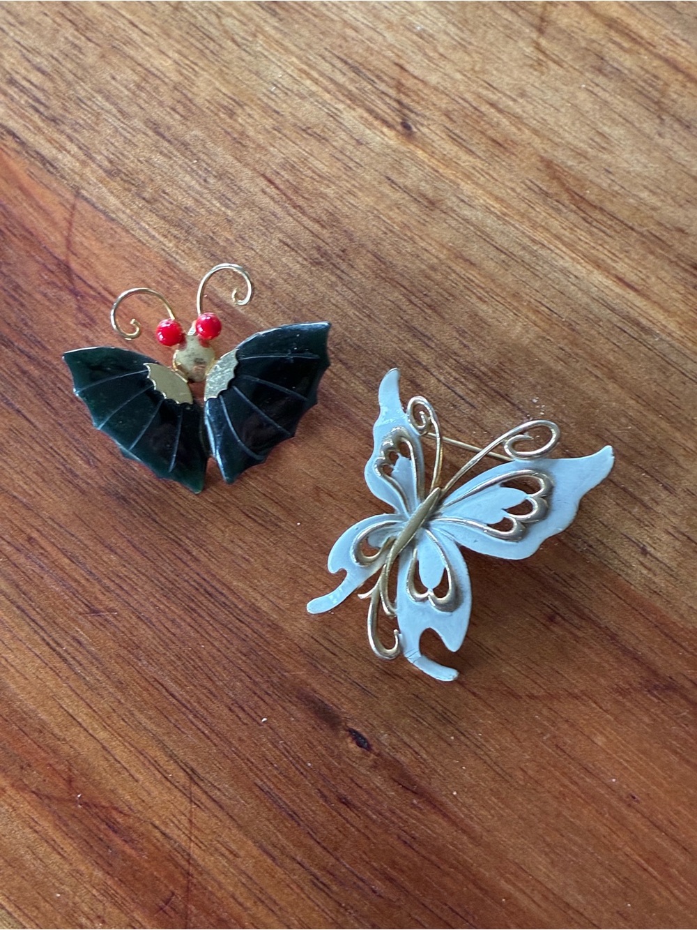 Vintage Butterfly Brooch Pins